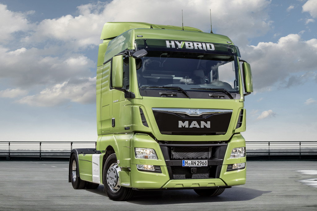 Магистральный гибридный тягач MAN TGX Hybrid Магистральный гибридный тягач MAN TGX Hybrid