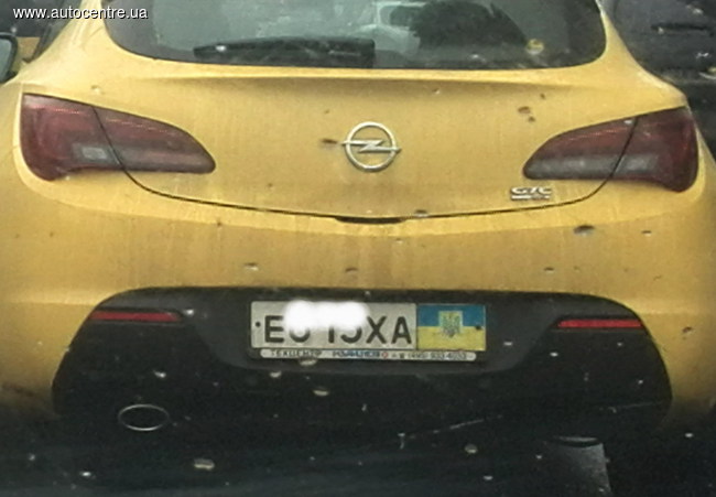 Как в Украине маскируют российские автомобили