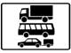 Этот щит перед стройплощадкой разрешает обгон только легковым автомобилям. Запрет на обгон распространяется на грузовики, автобусы и легковые авто с прицепом.