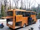 Новый автобус «Богдан» А-100. Среднемоторная компоновка улучшает развесовку, но не дает сделать боковые багажные отсеки сквозными – только задние.