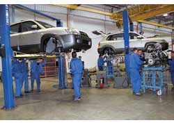 Hyundai Tucson пока собирают крупноузловым методом, но вскоре начнется его мелкоузловое производство.
