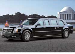 К предстоящей инаугурации Барака Обамы компания Cadillac подготовила новый экземпляр правительственного лимузина. 