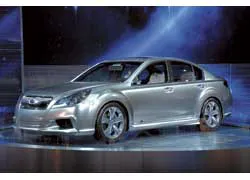 Как будет выглядеть следующее поколение Subaru Legacy, можно понять, посмотрев на одноименный концепт с 3,6-литровым оппозитным мотором и трансмиссией 4х4.