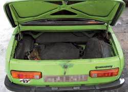 Багажник Wartburg по объему и практичности сравним с жигулевским.