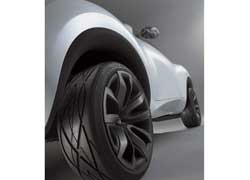 Корейская компания Kumho разработала уникальные шины для концептуального кроссовера Nissan Qazana