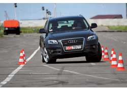 По управляемости Audi Q5 – явный фаворит в тесте.