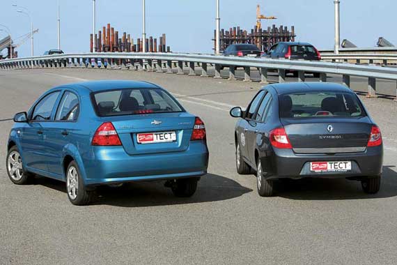 Chevrolet Aveo, Renault Symbol 