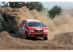 Алексей Штанько/Светлана Данченко, показав лучшее время на всех CУ в классе А6, отпраздновали заслуженную победу.