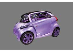 Забавный «малыш» Peugeot BB1 – электромобиль будущих европейских мегаполисов.