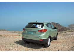 Коэффициент аэродинамического сопротивления (Сx) у Hyundai ix35 – 0,37, что неплохо для компактного SUV.