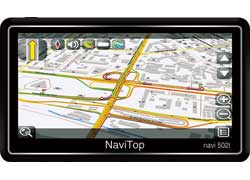 GPS-навигатор NaviTop новой модели Navi 502i.