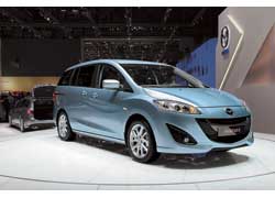 Новый фирменный стиль компании Mazda нашел свое очередное воплощение в минивене Mazda5. 