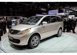 Tata Aria – первый в истории марки 7-местный люксовый кроссовер.