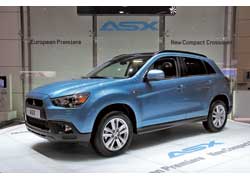 Mitsubishi ASX будет доступен украинцам с середины лета.