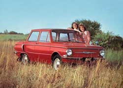 Экспортные ЗАЗ-968Э и 968АЭ также продавались на внешних рынках под именами Eliette и Yalta (Jalta). Такие машины легко узнать по зеркалу заднего вида на крыле.