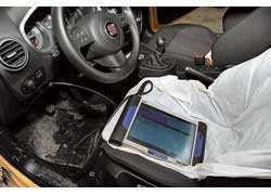 Мотортестер считывает ошибки ЭБУ и обнуляет отсчет километража к следующему ТО.