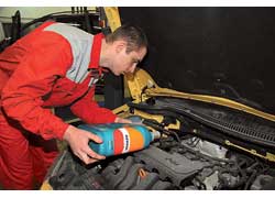 Пятилитровой банки масла оказалось много для заливки в наш Leon. Поллитра осталось &laquo;на долив&raquo;, хотя за первые 15&nbsp;тыс. км такой необходимости не было.