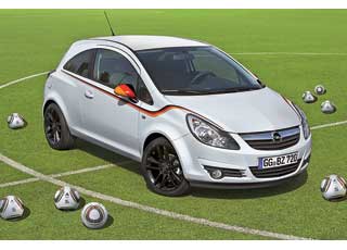 Накануне Чемпионата мира по футболу компания Opel подготовила новую спецверсию модели Corsa.