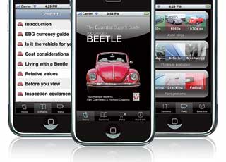 Электронная версия «Справочника покупателя» культовой модели Volkswagen Beetle.