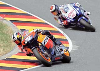 MotoGP, Германия 18 июля