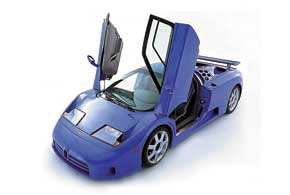 Bugatti EB110 SS, 1992 г.