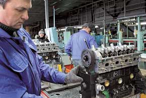 На Мелитопольском моторном заводе собирают двигатели для Forza. Здесь уже налажено производство вкладышей, крышек, фланцев, а вскоре будут выпускать шестерни для КП.