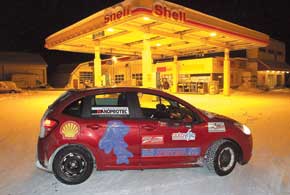 Самой северной заправкой в Европе оказалась АЗС Shell.
