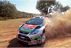 Португалия доказала, что пилоты Ford Fiesta RS WRC на равных могут сражаться на гравии. Вот только стоит поработать над надежностью...  