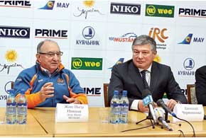 Закончился трехдневный визит в Украину генерального координатора IRC и мероприятий Евроспорта, менеджера развития автоспорта Ксавье Гейвори и менеджера развития автоспорта IRC, известного гонщика Жан-Пьера Николя. 