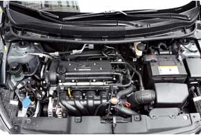 1,4-литровый мотор достаточно мощный – 107 л. с. В городе в паре с АКП он укладывается в заводские 8,5 л/100 км.