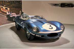 Jaguar D-Type – победитель гонки в Ле Мане 1957 года.
