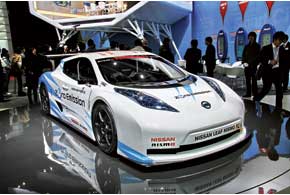 Nissan Leaf Nismo RC демонстрирует, что и электромобили могут быть «спортсменами».