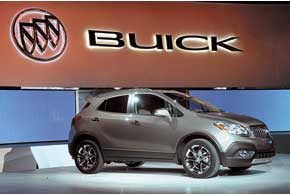 Buick Encore – первый в истории марки суб-компактный SUV.