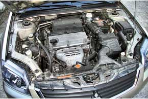 Подавляющее большинство Galant оснащено 2,4-литровым бензиновым мотором, агрегатированным с 4-ступенчатым «автоматом».