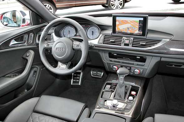 Тест-драйв Audi S6 Sportback, Audi S7