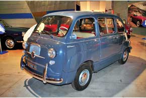 Эпоху микровенов Fiat начал еще в середине ХХ в.  6-местная Multipla на базе Fiat 600 и поныне будоражит умы инженеров и дизайнеров.