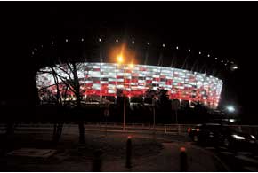 «Национальный стадион», г.  Варшава, 58 000 мест