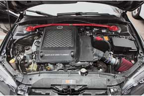 «Горячее сердце» MPS – мотор 2,3 л Turbo требует применения только высокооктанового бензина марки А-98; заливка 95-го в будущем может обернуться проблемами.