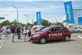 В Запорожье интерес к тестам автомобилей ЗАЗ проявило свыше 60 человек.