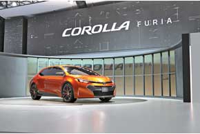 Toyota Corolla Furia Concept послужит основой для создания Corolla нового поколения.