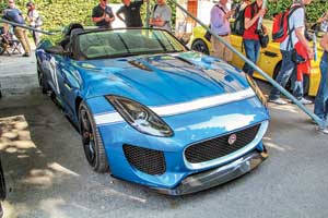 К фестивалю в Гудвуде компания Jaguar подготовила одноместный спорткар Project 7.