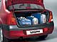 Dacia Logan. Багажник автомобиля, сделанного на платформе В-класса, имеет впечатляющие 510 литров объема – столько же, сколько у Renault Symbol.