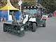 Выставка «АвтоТехСервис-2005». Концепт Jeep Hurricane отдыхает: американская фирма Bobсat показала серийную машину с независимо управляемыми колесами.