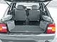 ЗАЗ-1103 «Славута» с 1999 г. Похожий на седан трехобъемный кузов машины на самом деле – лифтбек со складывающимся сиденьем и большим проемом багажника.