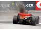 Формула-1. Гран-при Монако. Причиной возгорания McLaren стала перегревшаяся термоизоляция, а не двигатель, как показалось вначале.
