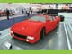 British International Motor Show. Ferrari. На создание этого Ferrari Лорен Портер потребовалось 19 км шерстяной пряжи.