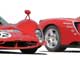 Источником вдохновения при создании Ferrari P4/5 Pininfarina стал легендарный гоночный автомобиль 330 P4, который участвовал в гонках в 1967 году. От модели P3 (1966 г.) он отличается в первую очередь новым мотором V12 с тремя клапанами на цилиндр. Уже тогда в Ferrari применяли карбон – из него сделаны двери. Техническая платформа для Ferrari P4/5 Pininfarina взята у Ferrari Enzo. Этот суперкар появился в 2002 году и был выпущен ограниченной серией в 399 машин, которую распродали с молниеносной быстротой. В конструкции мотора, КП и подвески применено много «формульных» решений. 