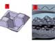 Варианты 3D-BIS-технологий: 1 - призматический фиксатор («вафельная конструкция»); 2 - шарообразный фиксатор.
