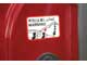 Hyundai Coupe. В машине несколько табличек с предупреждениями о том, что сидящим сзади следует поберечь головы, когда закрывается багажник.