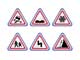 При виде этих дорожных знаков за рулем авто с неисправными амортизаторами следует быть особенно осторожным.